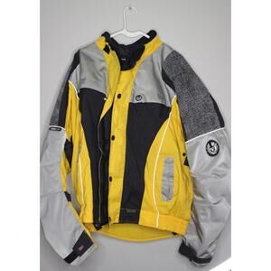 BELSTAFF Textile Motorcycle Jacket w/Armor and Liner Reflective Mens Size XXL